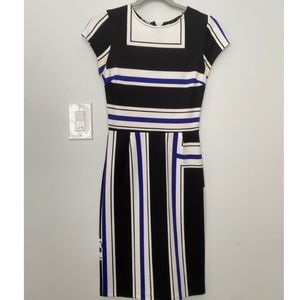 AQUA BLOOMINGDALES DRESS